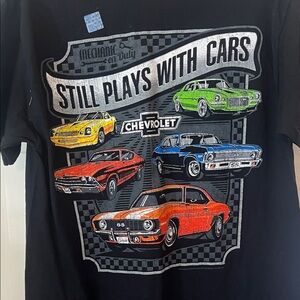 Gildan Black Chevrolet Graphic T-Shirt
